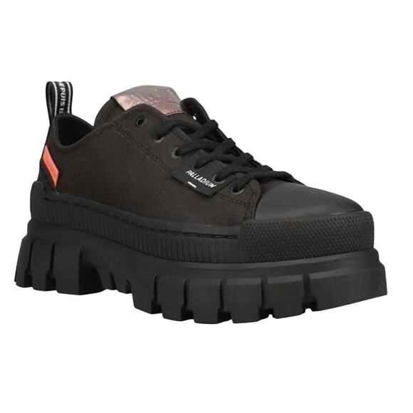 Palladium Women's Revolt LO TX Sneaker Boots Black / Black Size 6.5 - Picture 1 of 9